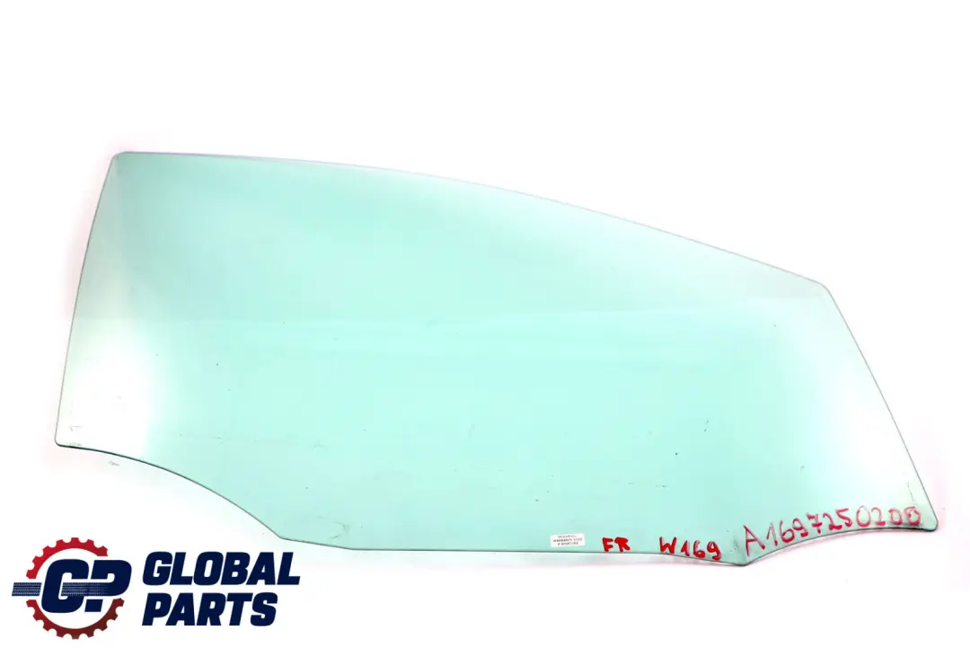  Mercedes-Benz A B Class W169 W245 Front Right O/S Window Glass AS2 - SKU A1697250200 - Part number A1697250200