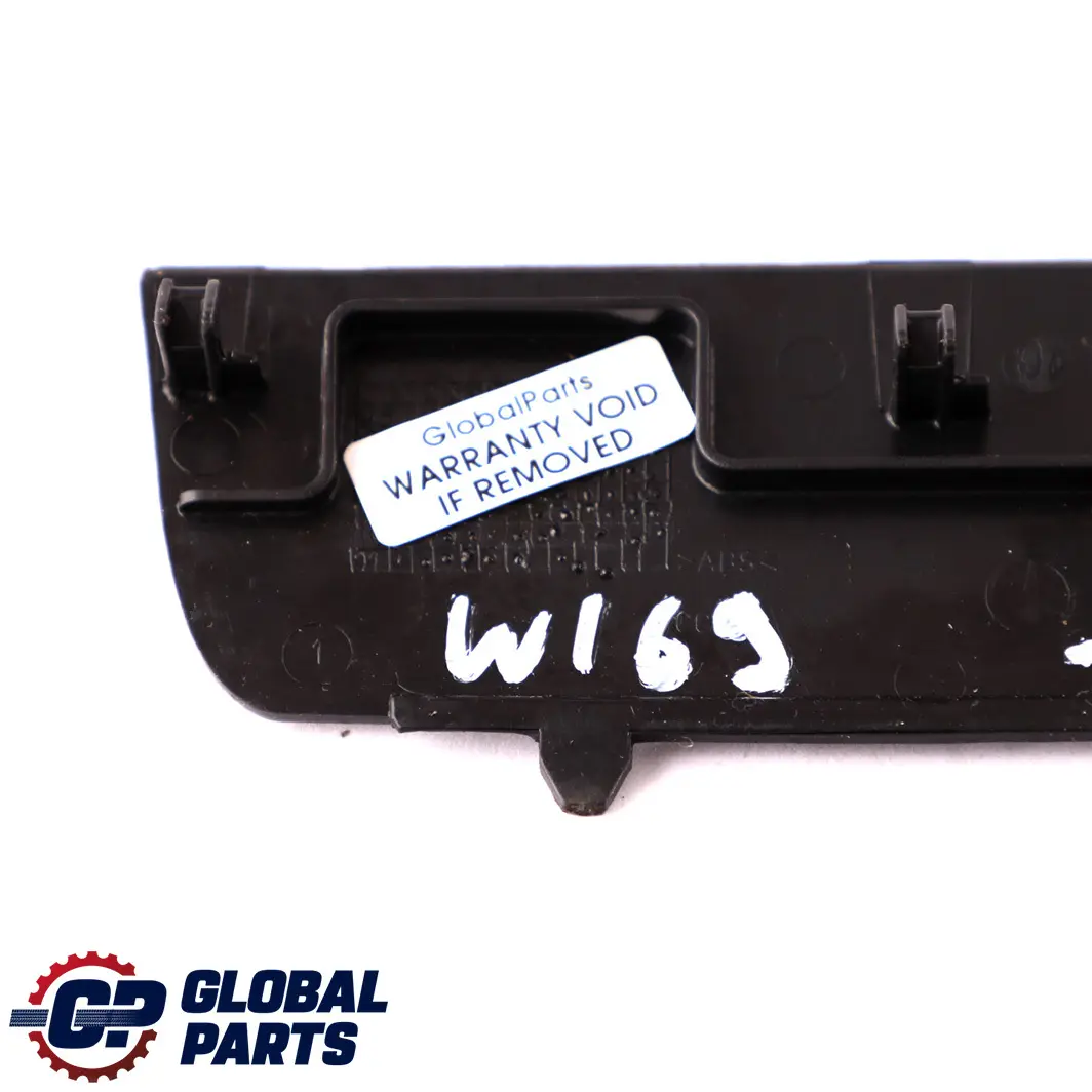 Mercedes A W169 Vordere Türriegelverkleidung Abdeckplatte Schwarz - SKU A1697270187-1 - Teilenummer A1697270187