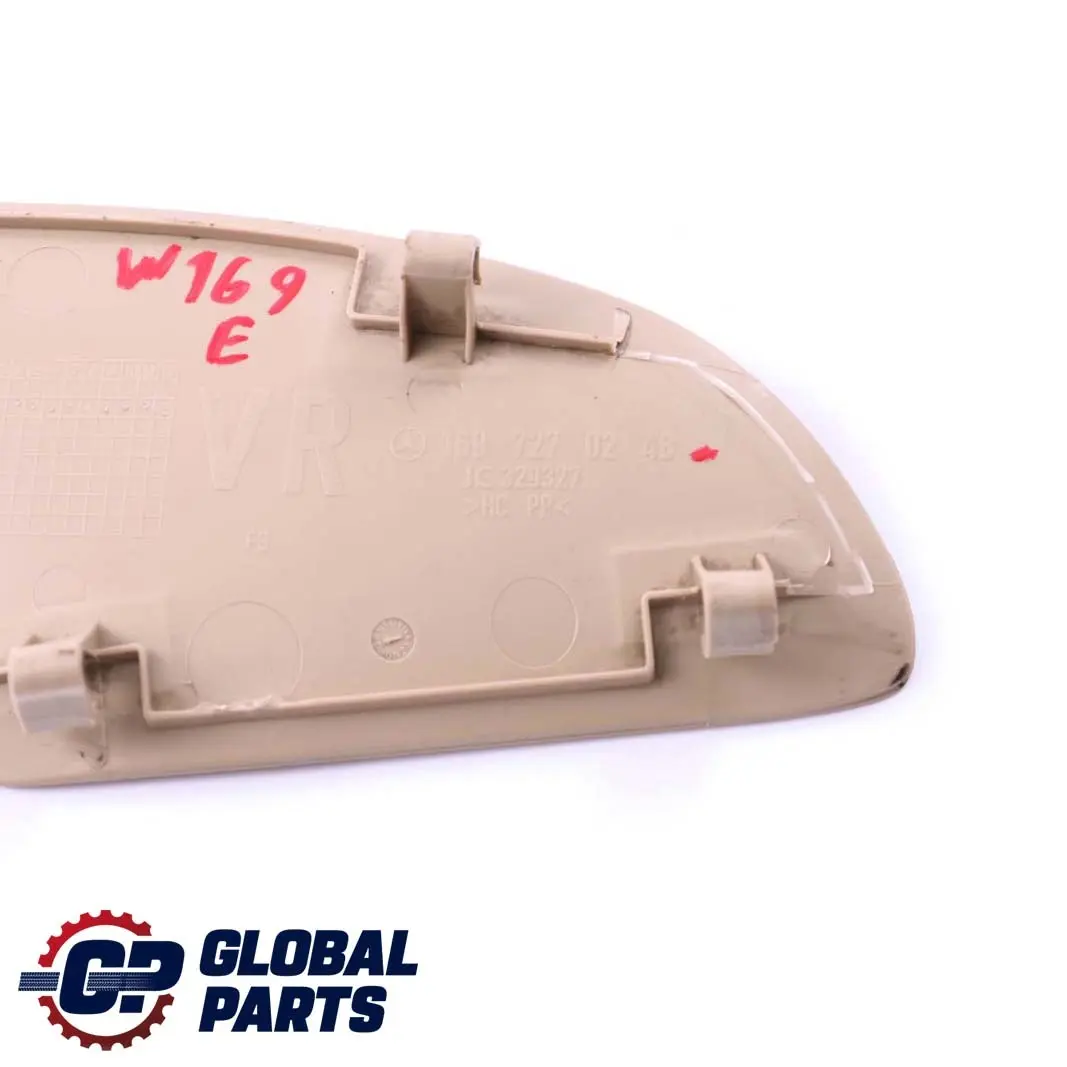 Mercedes-Benz A-Class W169 Front Right Door O/S Control Unit Cap Trim Beige to with Part number A1697270248 Mercedes-Benz A-Class W169 Front Right Door O/S Control Unit Cap Trim Beige - SKU A1697270248 - Part number A1697270248