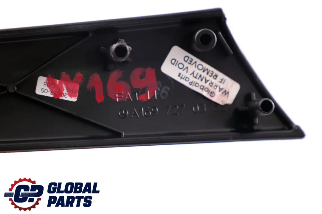  Mercedes-Benz A-Klasse W169 Dekorleiste Zierleiste Links Silber - SKU A1697270382 - Teilenummer A1697270382