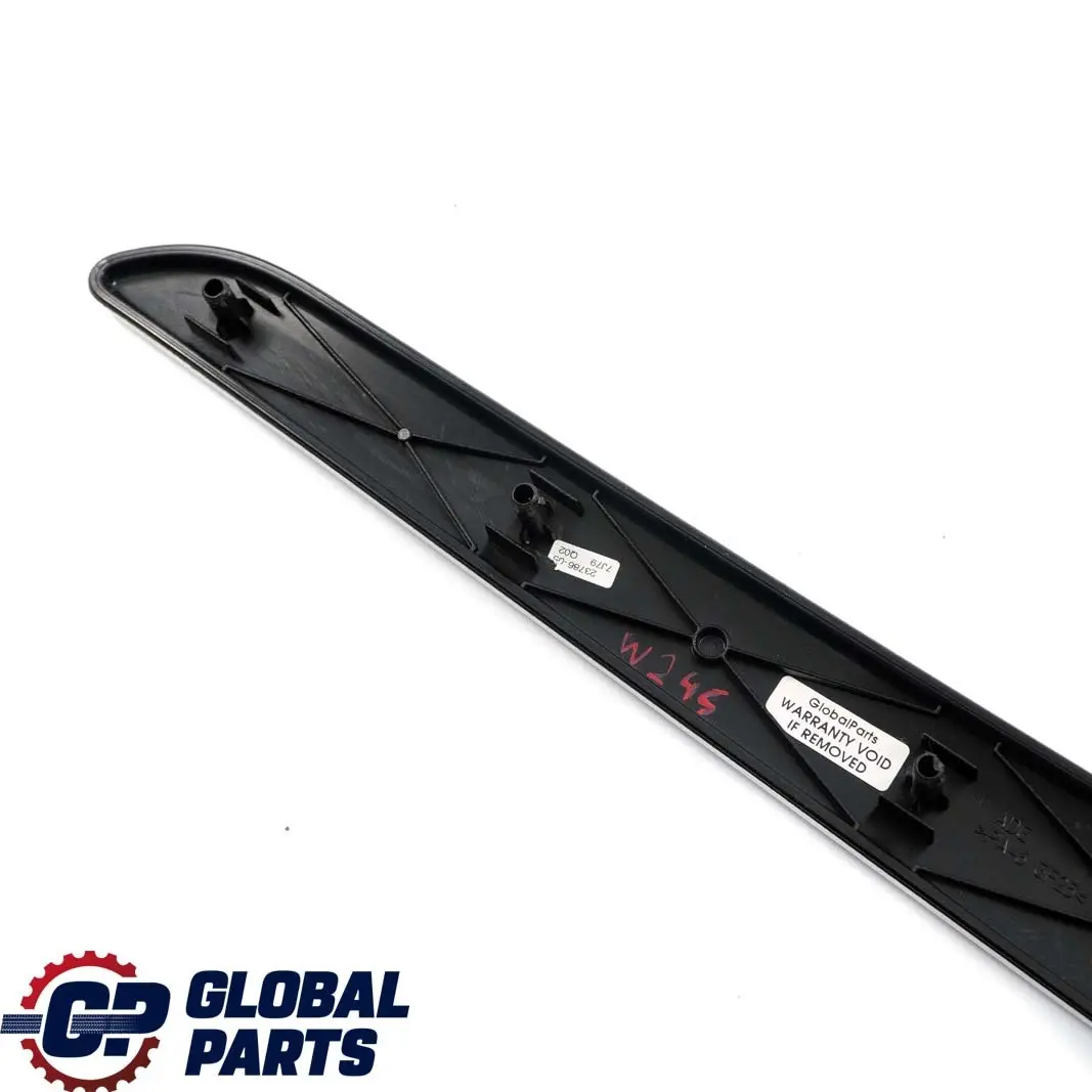  Mercedes-Benz B-Class W245 Front Left N/S Door Card Trim Strip Aluminium - SKU A1697270982 - Part number A1697270982
