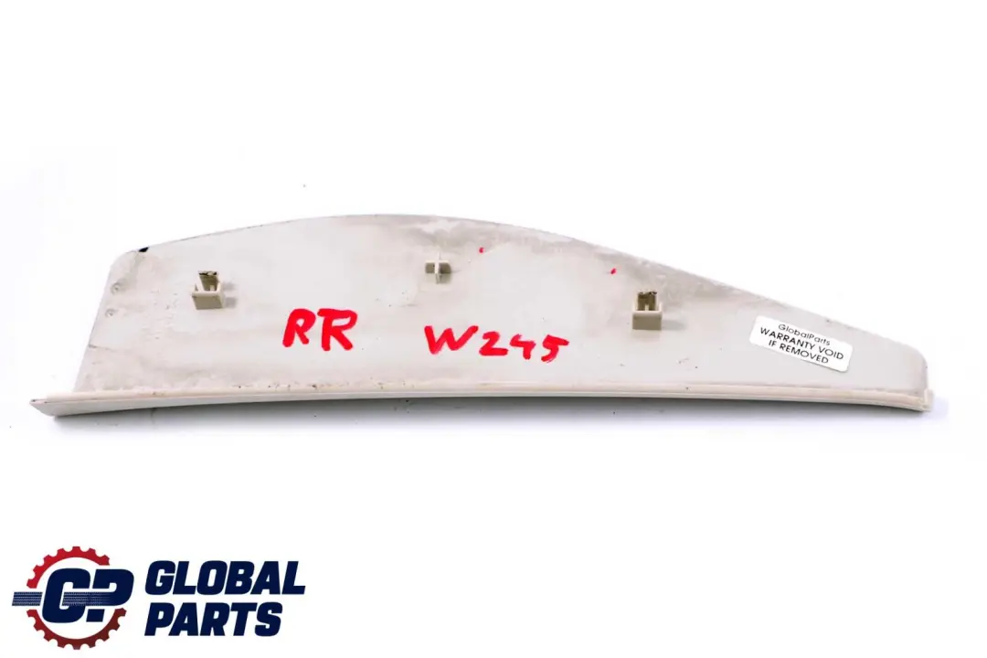 Mercedes-Benz Clase B W245 Tapa trasera derecha Marco De ventana para con número de pieza A1697300289 Mercedes-Benz Clase B W245 Tapa trasera derecha Marco De ventana - SKU A1697300289 - Número de pieza A1697300289