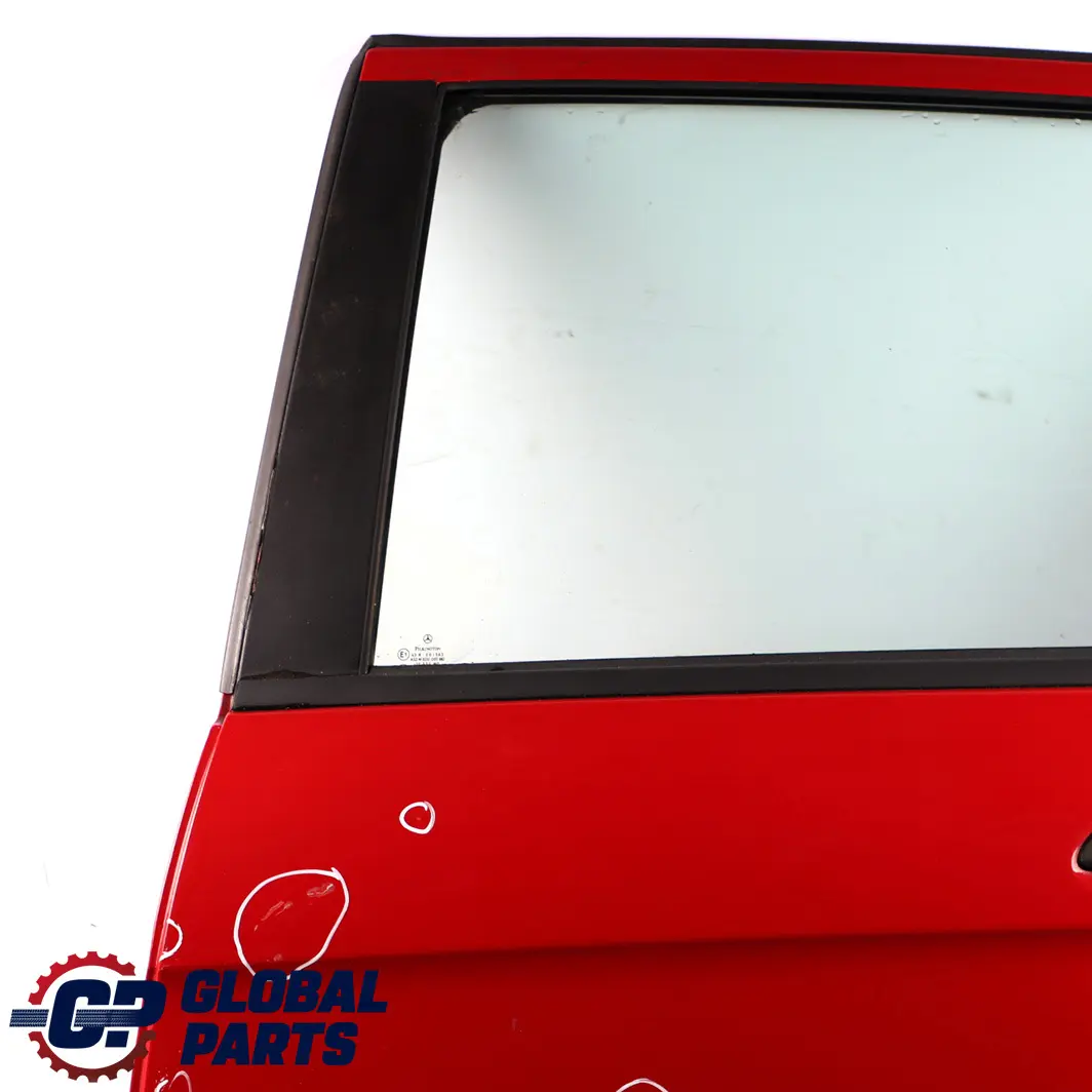Mercedes-Benz A-Class W169 Door Rear Left N/S Jupiter Red - 589 to with Part number A1697301905 Mercedes-Benz A-Class W169 Door Rear Left N/S Jupiter Red - 589 - SKU A1697301905-JUR - Part number A1697301905