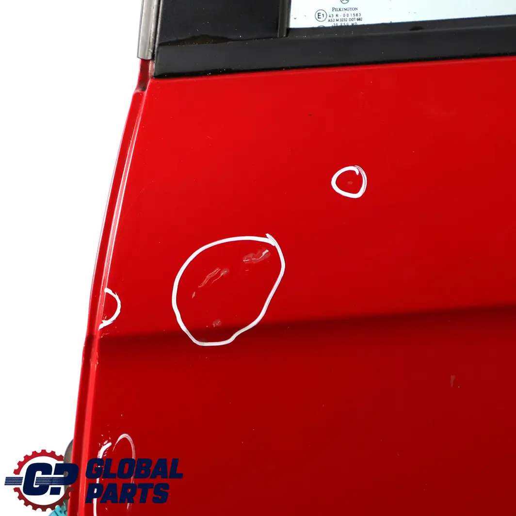  Mercedes-Benz A-Class W169 Door Rear Left N/S Jupiter Red - 589 - SKU A1697301905-JUR - Part number A1697301905