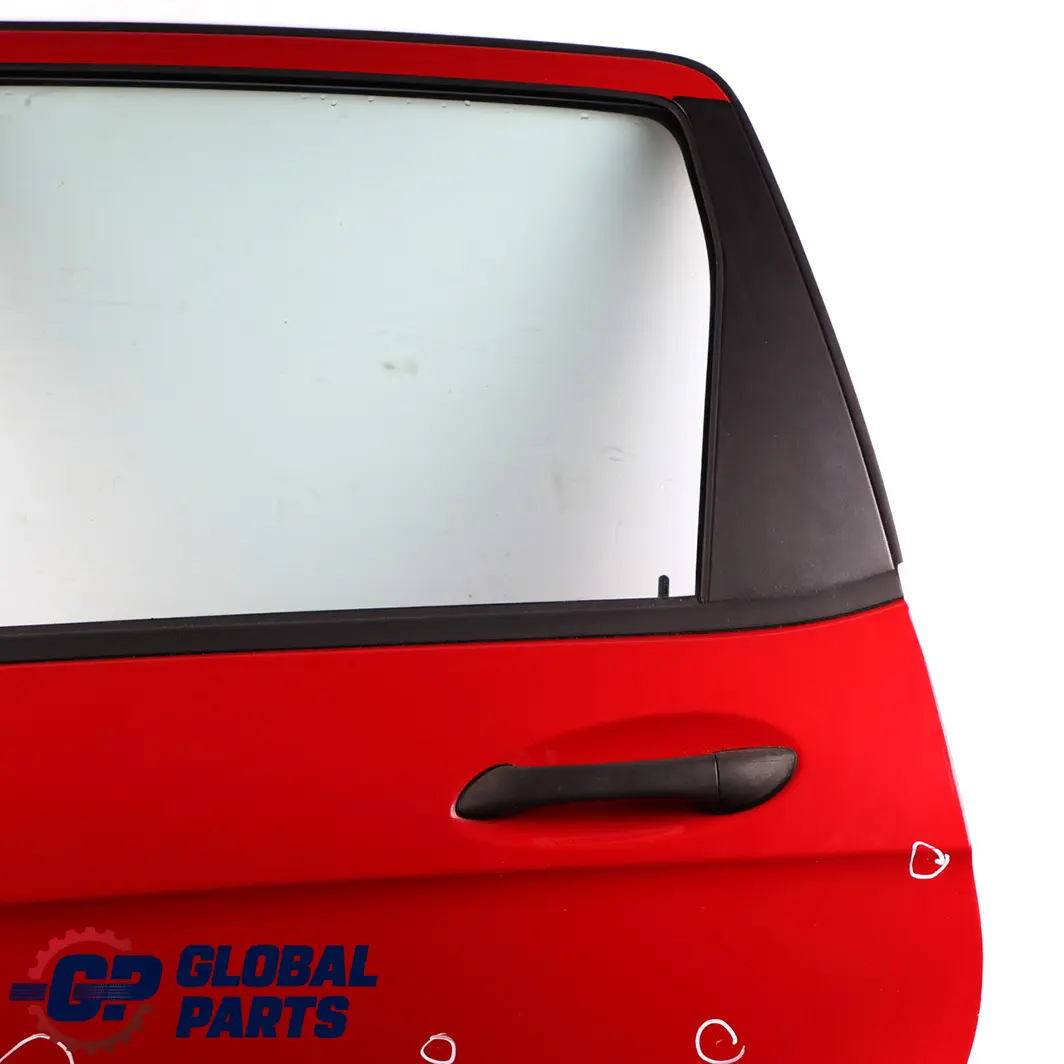 Mercedes-Benz A-Class W169 Door Rear Left N/S Jupiter Red - 589 to with Part number A1697301905 Mercedes-Benz A-Class W169 Door Rear Left N/S Jupiter Red - 589 - SKU A1697301905-JUR - Part number A1697301905