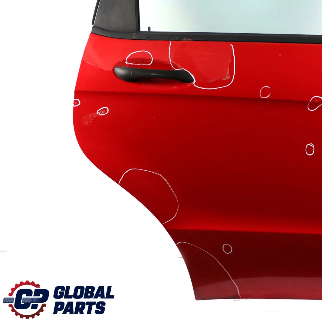 Mercedes-Benz A-Class W169 Door Rear Right O/S Jupiter Red - 589 to with Part number A1697302005 Mercedes-Benz A-Class W169 Door Rear Right O/S Jupiter Red - 589 - SKU A1697302005-JUR - Part number A1697302005