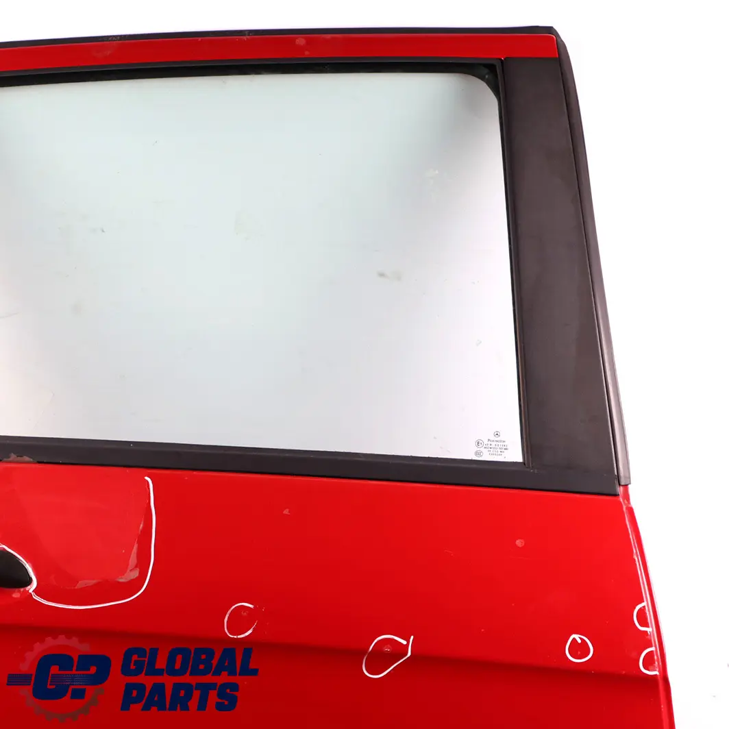  Mercedes-Benz A-Class W169 Door Rear Right O/S Jupiter Red - 589 - SKU A1697302005-JUR - Part number A1697302005