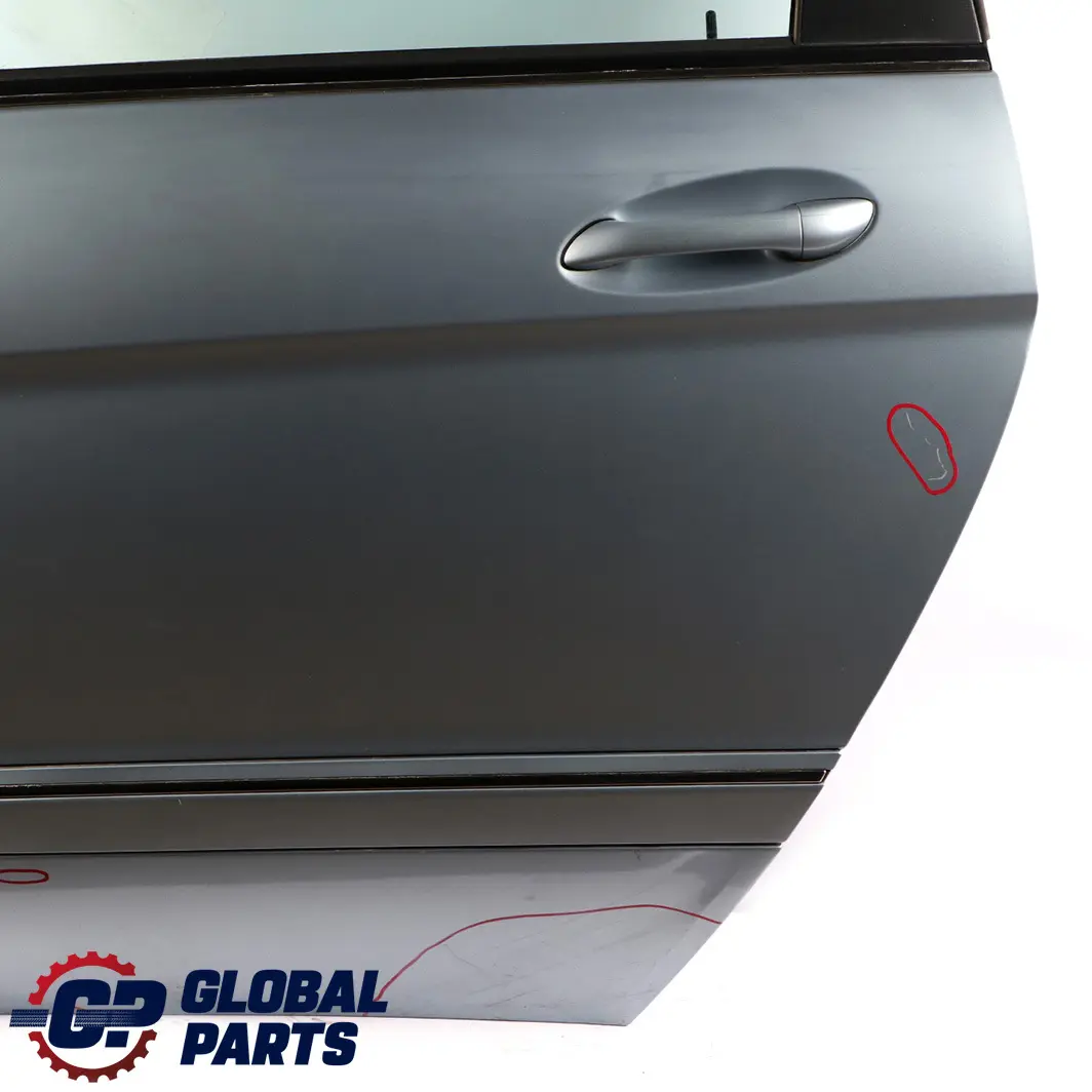 Mercedes-Benz B-Class W245 Door Rear Left N/S Horizon Blue Metallic - 391 to with Part number A1697302105 Mercedes-Benz B-Class W245 Door Rear Left N/S Horizon Blue Metallic - 391 - SKU A1697302105-HBL - Part number A1697302105
