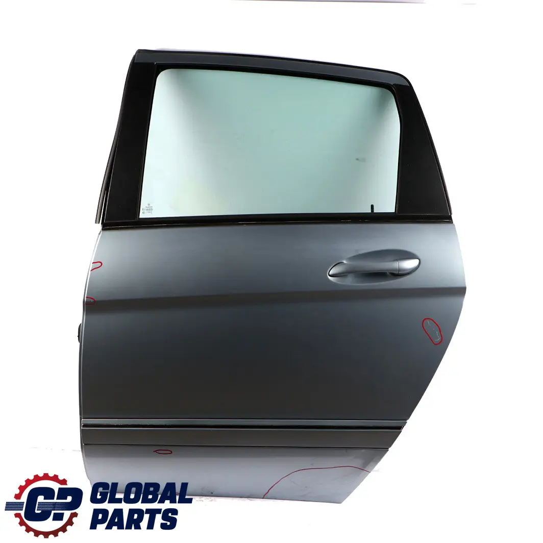 Mercedes-Benz B-Class W245 Door Rear Left N/S Horizon Blue Metallic - 391 to with Part number A1697302105 Mercedes-Benz B-Class W245 Door Rear Left N/S Horizon Blue Metallic - 391 - SKU A1697302105-HBL - Part number A1697302105