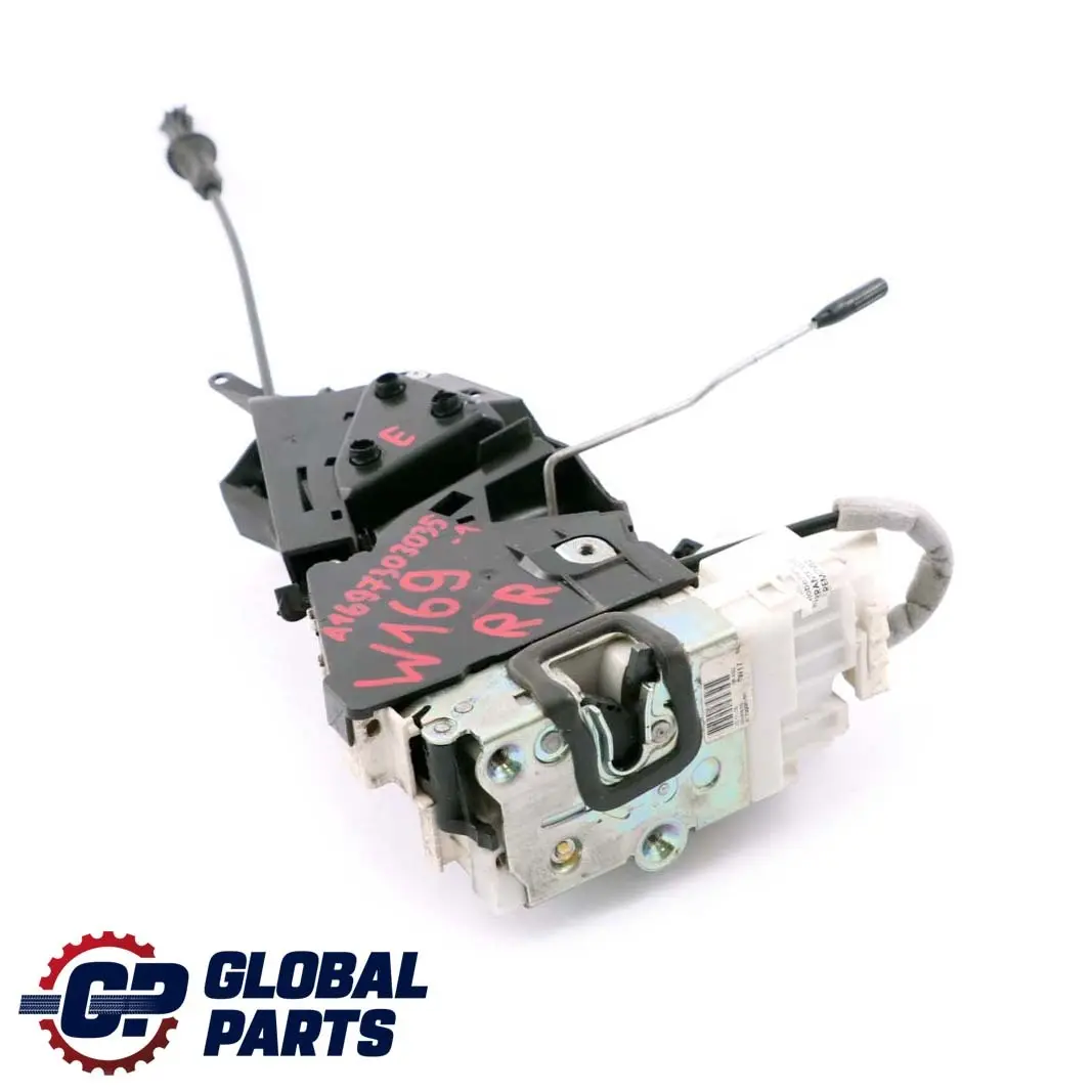 Actuador Mecanismo Bloqueo Puerta Trasera Derecha para Mercedes W169 con número de pieza A1697303035 Mercedes W169 Actuador Mecanismo Bloqueo Puerta Trasera Derecha - SKU A1697303035-1 - Número de pieza A1697303035