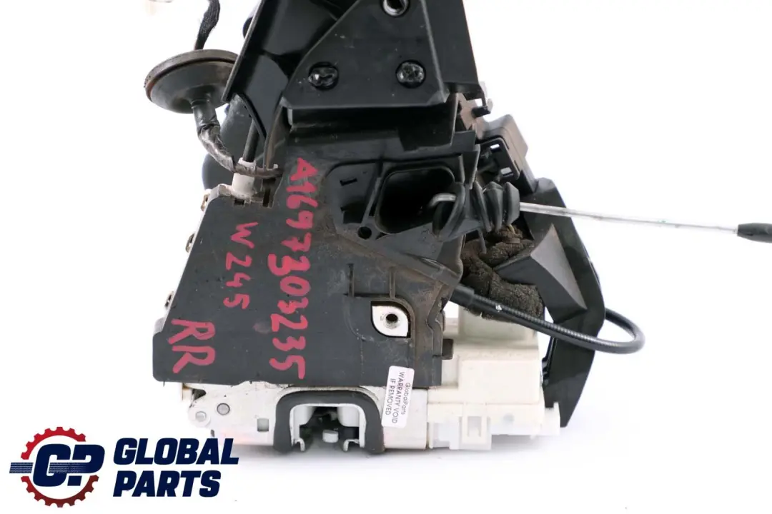 Right Door Lock Latch Mechanism Actuator to Mercedes B-Class W245 Rear with Part number A1697303235 Mercedes B-Class W245 Rear Right Door Lock Latch Mechanism Actuator - SKU A1697303235 - Part number A1697303235