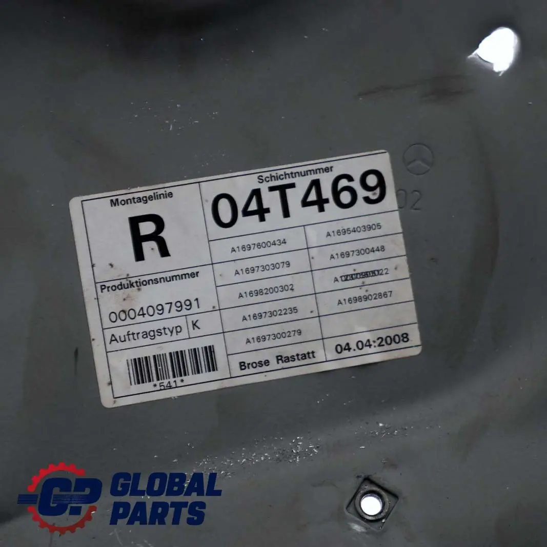  Mercedes-Benz W169 Porte Arriere Droite Leve-vitre A1697300279 - SKU A1697303279-1 - Numéro de pièce A1697303279