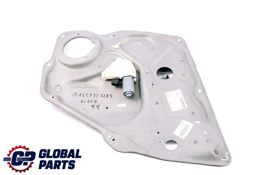 Right Door O/S Window Regulator Lifter Motor to Mercedes W169 Rear with Part number A1697303279 Mercedes W169 Rear Right Door O/S Window Regulator Lifter Motor - SKU A1697303279 - Part number A1697303279