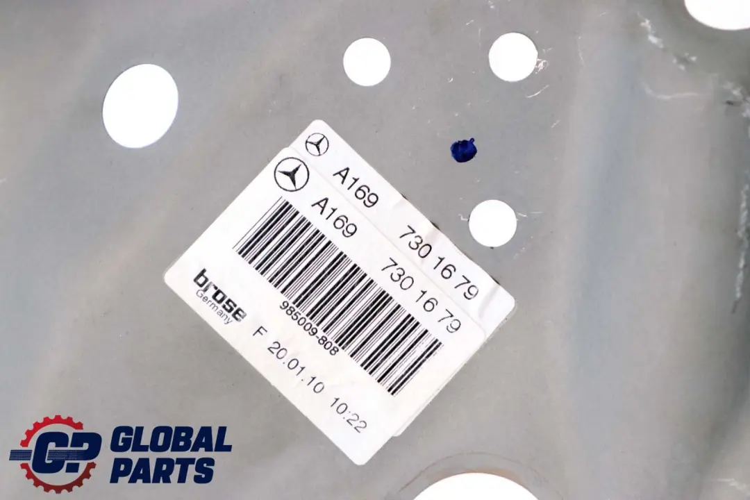  Mercedes-Benz B W245 Rear Right Door O/S Window Regulator Lifter A1697301679 - SKU A1697303879 - Part number A1697303879