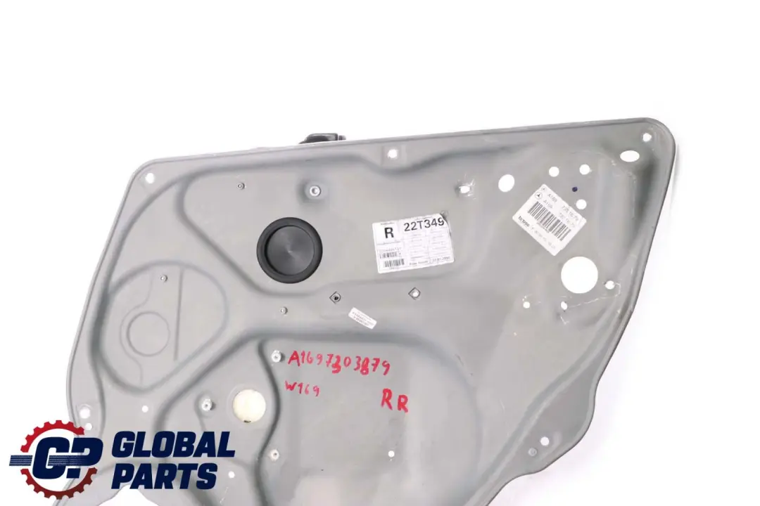 Podnośnik Szyby Prawy Tył do Mercedes W245 o numerze A1697303879 Mercedes W245 Podnośnik Szyby Prawy Tył - SKU A1697303879 - Numer Części A1697303879