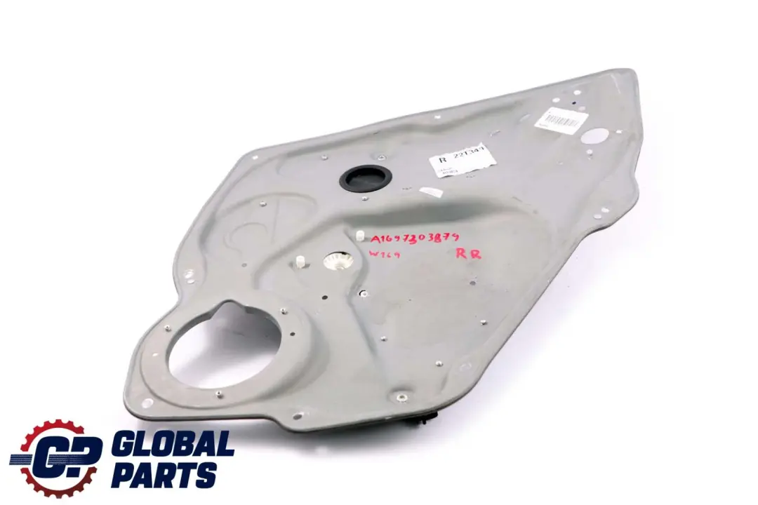 Mercedes-Benz B W245 Rear Right Door O/S Window Regulator Lifter A1697301679 to with Part number A1697303879 Mercedes-Benz B W245 Rear Right Door O/S Window Regulator Lifter A1697301679 - SKU A1697303879 - Part number A1697303879
