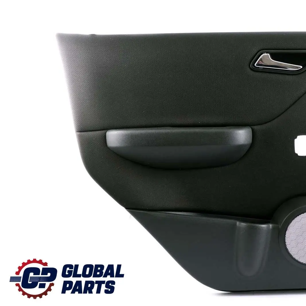 Mercedes Benz A Class W169 Rear Left N/S Door Card Trim Panel Cloth Black - SKU A1697304370 - Part number A1697304370