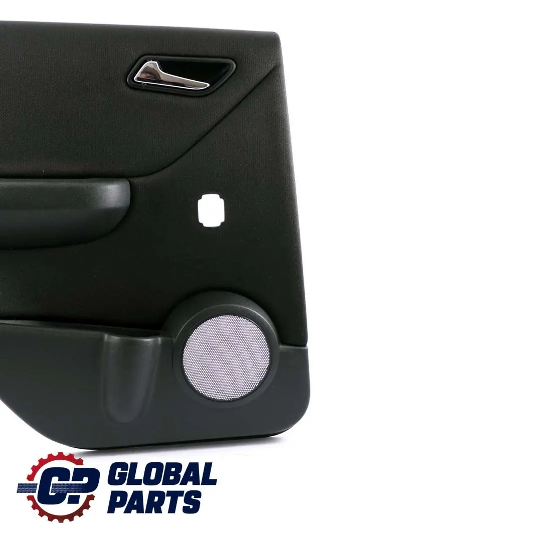 Mercedes Benz A Class W169 Rear Left N/S Door Card Trim Panel Cloth Black - SKU A1697304370 - Part number A1697304370