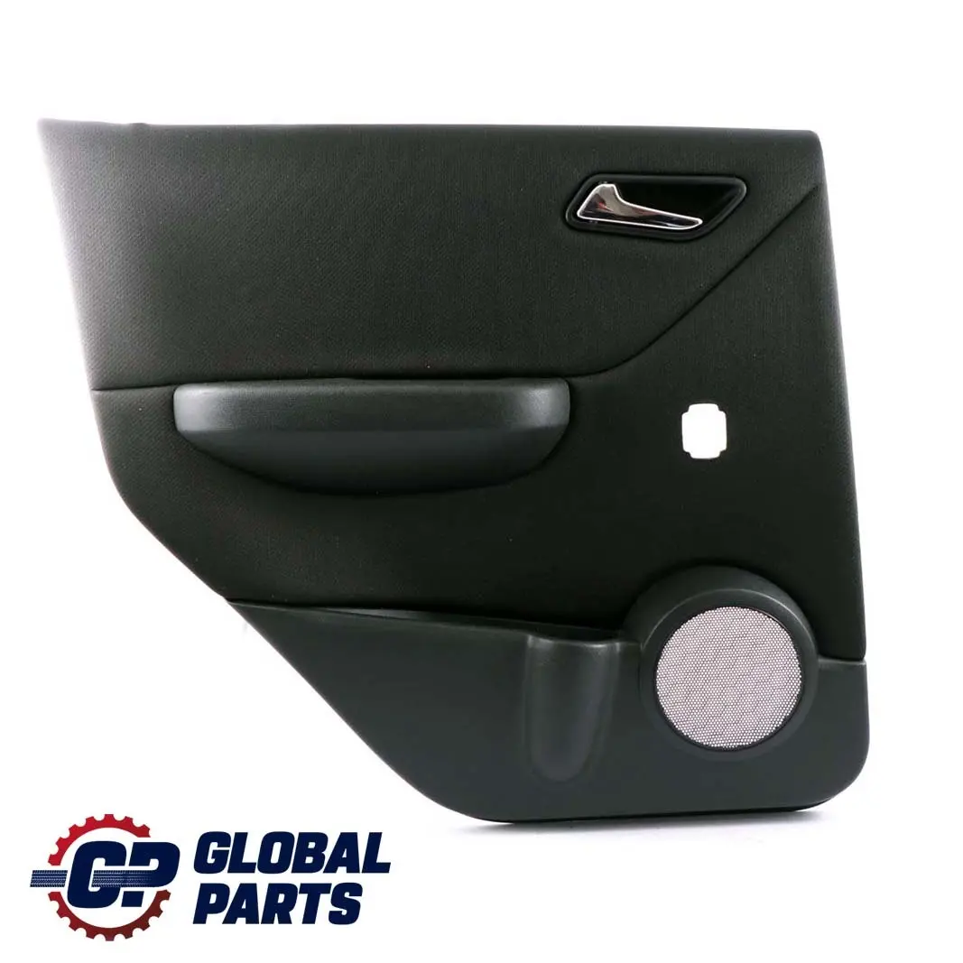 Mercedes Benz Clase A W169 Rear Left Door Card Trim Panel Cloth Black
