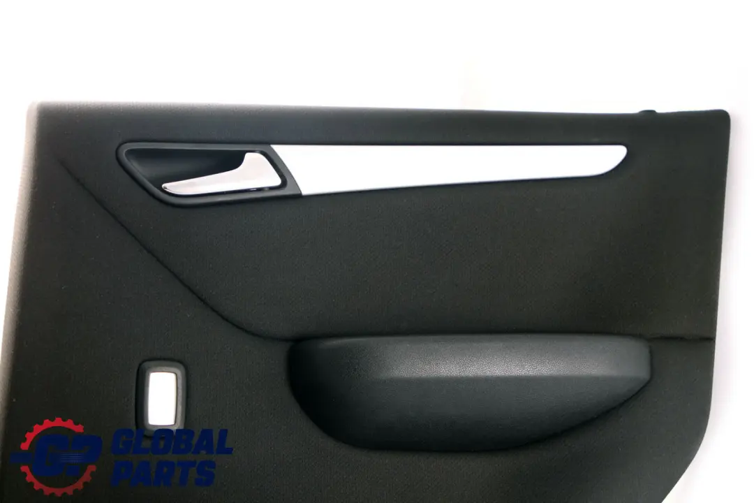 Right O/S Door Card Trim Panel Cloth Black to Mercedes A-Class W169 Rear with Part number A1697304670 Mercedes A-Class W169 Rear Right O/S Door Card Trim Panel Cloth Black - SKU A1697304670 - Part number A1697304670