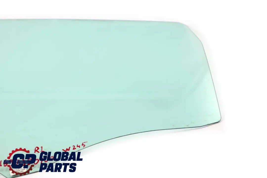 Vetro finestrino posteriore sinistro Verde AS2 per Mercedes W245 con numero di parte A1697350100 Mercedes W245 Vetro finestrino posteriore sinistro Verde AS2 - SKU A1697350100 - Numero di parte A1697350100