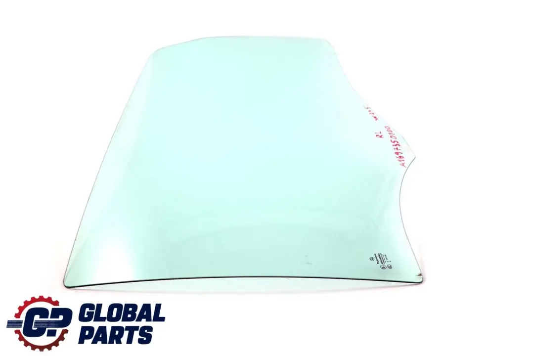 Mercedes W245 Vitre arrière gauche verte AS2 - SKU A1697350100 - Numéro de pièce A1697350100