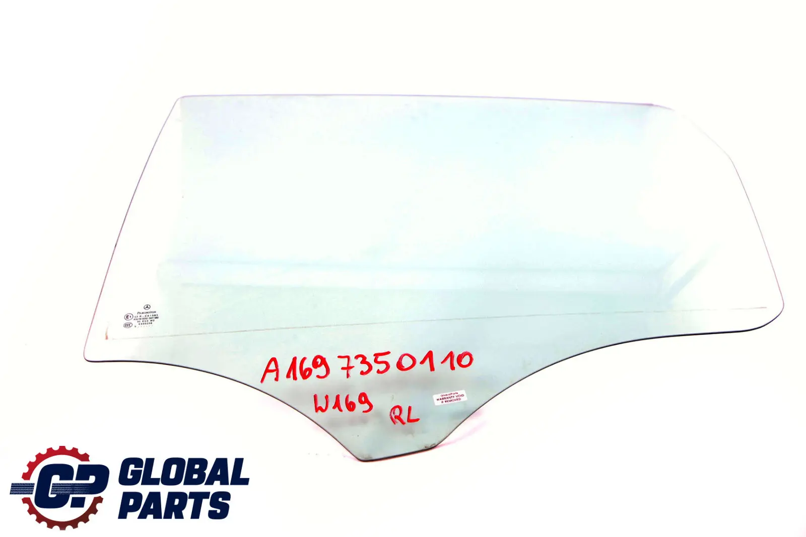 Mercedes Benz a Class W169 Posteriore Sinistra Blu Vetro Disco AS2 A1697350110