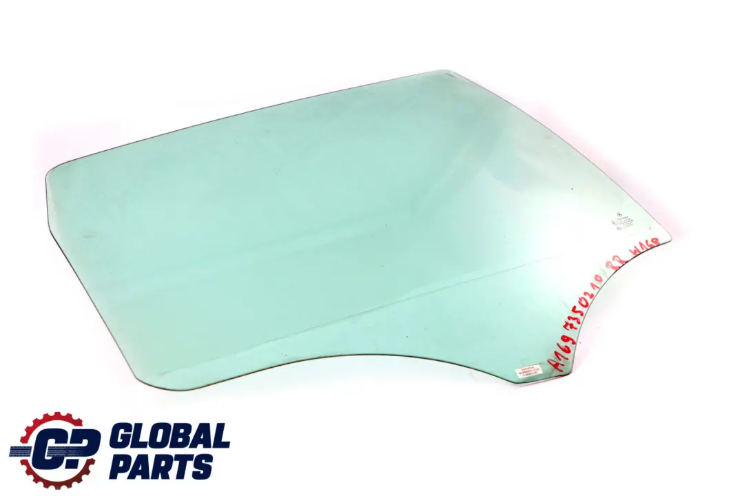 Puerta Ventana Trasero Derecho Acristalamiento AS2 para Mercedes W169 con número de pieza A1697350210 Mercedes W169 Puerta Ventana Trasero Derecho Acristalamiento AS2 - SKU A1697350210 - Número de pieza A1697350210