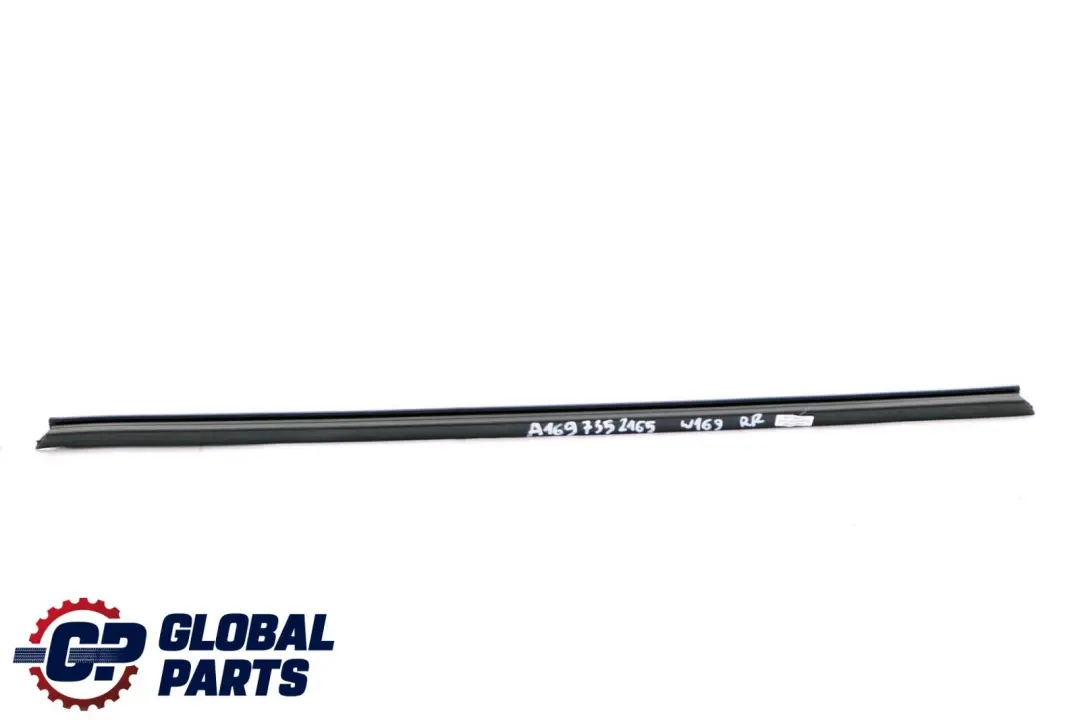Trasera Izquierda Derecha Puerta Ventana Junta para Mercedes W169 con número de pieza A1697352165 Mercedes W169 Trasera Izquierda Derecha Puerta Ventana Junta - SKU A1697352165 - Número de pieza A1697352165