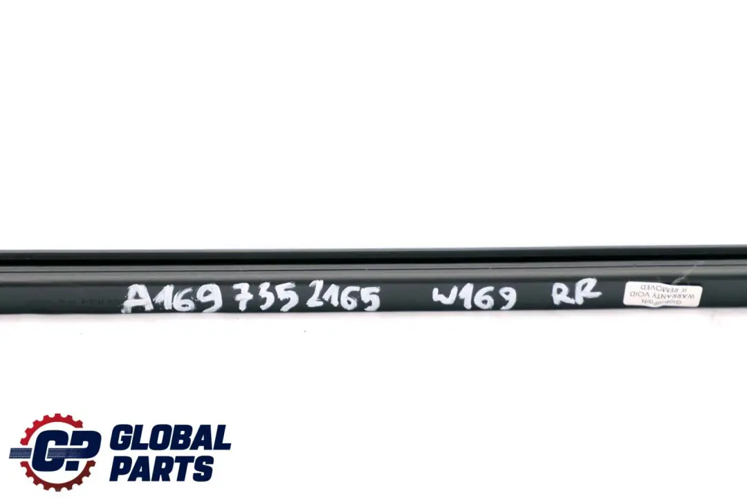 Mercedes W169 Posteriore Sinistra Destra Guarnizione Finestra Porta - SKU A1697352165 - Numero di parte A1697352165