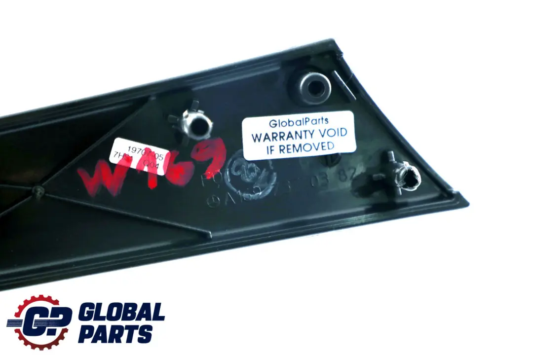  Mercedes-Benz A-Klasse W169 Dekorleiste Zierleiste Links Silber - SKU A1697370383 - Teilenummer A1697370383