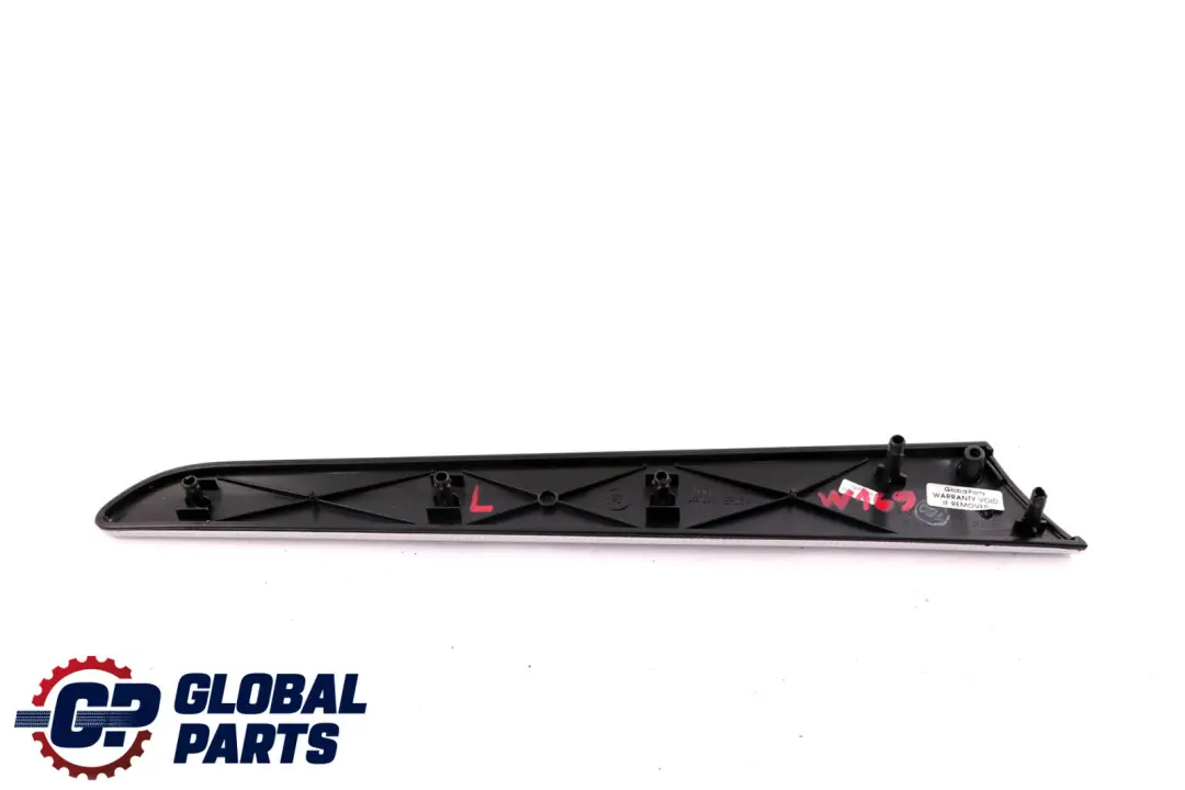 Mercedes-Benz A-Class W169 Decor Strip Trim Door Left N/S Silver to with Part number A1697370383 Mercedes-Benz A-Class W169 Decor Strip Trim Door Left N/S Silver - SKU A1697370383 - Part number A1697370383