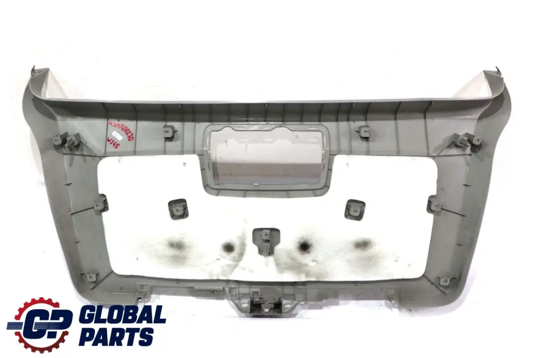Tapa Trasera Maletero Portón Panel Interior Gris para Mercedes W245 con número de pieza A1697400270 Mercedes W245 Tapa Trasera Maletero Portón Panel Interior Gris - SKU A1697400270 - Número de pieza A1697400270