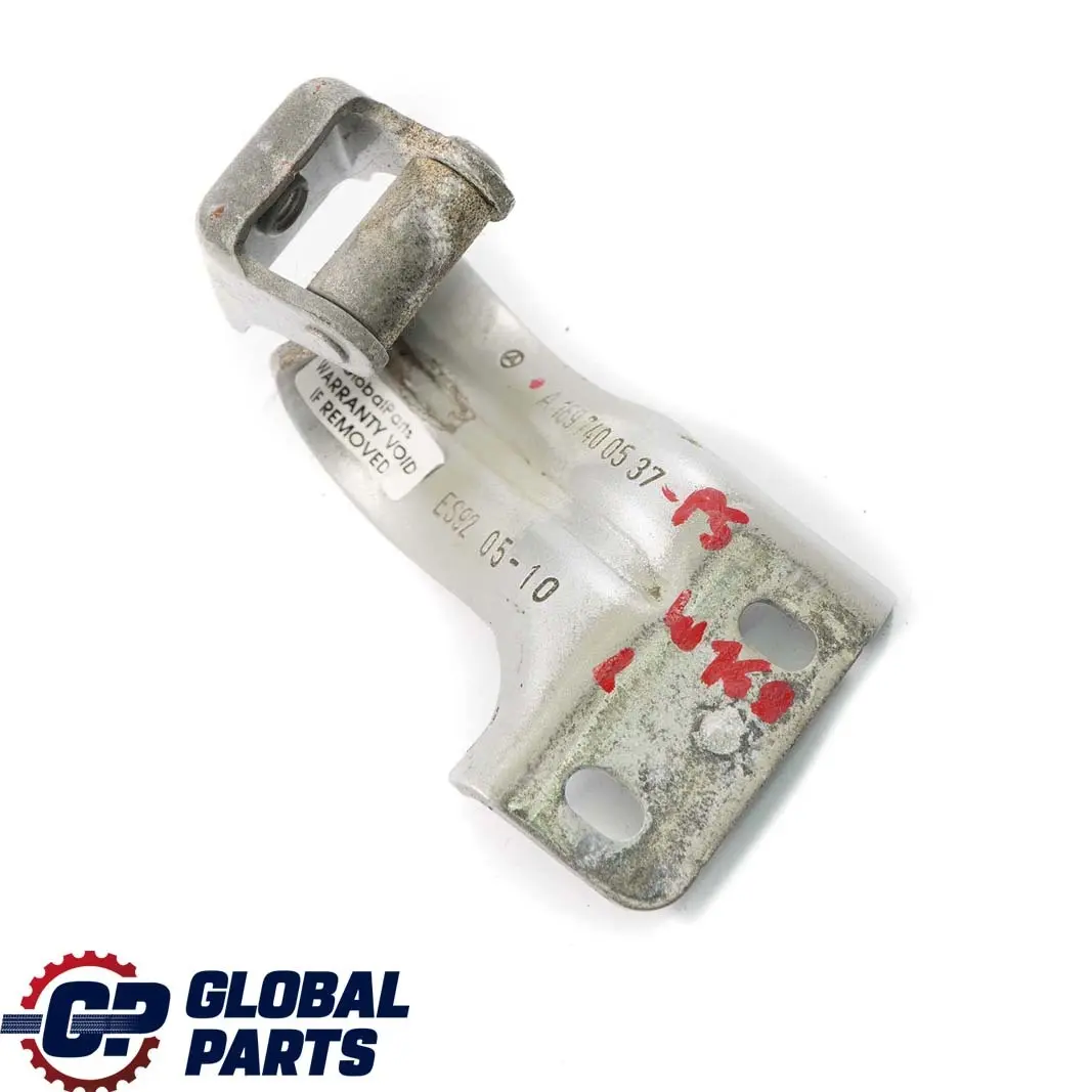  Mercedes-Benz W245 Boot Trunk Tailgate Left N/S Hinge Polar Silver - SKU A1697400537-PS - Part number A1697400537