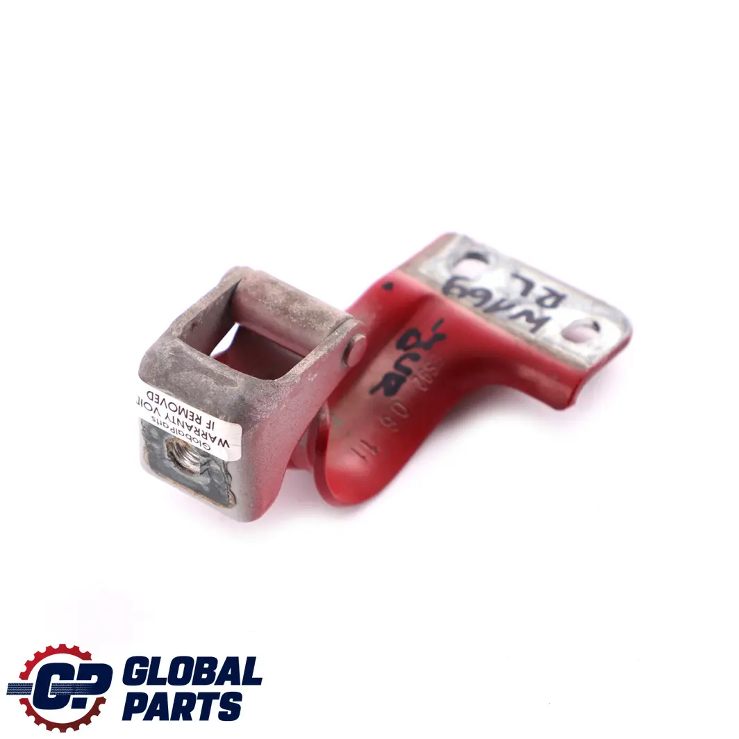 Mercedes-Benz A W169 Trunk Tailgate Rear Left Hinge Jupiter Red 589 to with Part number A1697400737 Mercedes-Benz A W169 Trunk Tailgate Rear Left Hinge Jupiter Red 589 - SKU A1697400737-JUR - Part number A1697400737