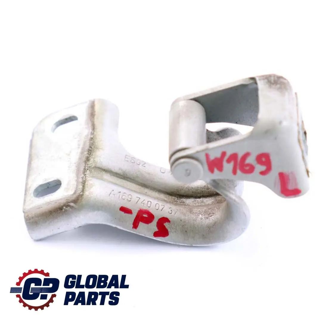 Trunk Tailgate Rear Left Hinge Polar Silver to Mercedes A-Class W169 with Part number A1697400737 Mercedes A-Class W169 Trunk Tailgate Rear Left Hinge Polar Silver - SKU A1697400737-PS - Part number A1697400737