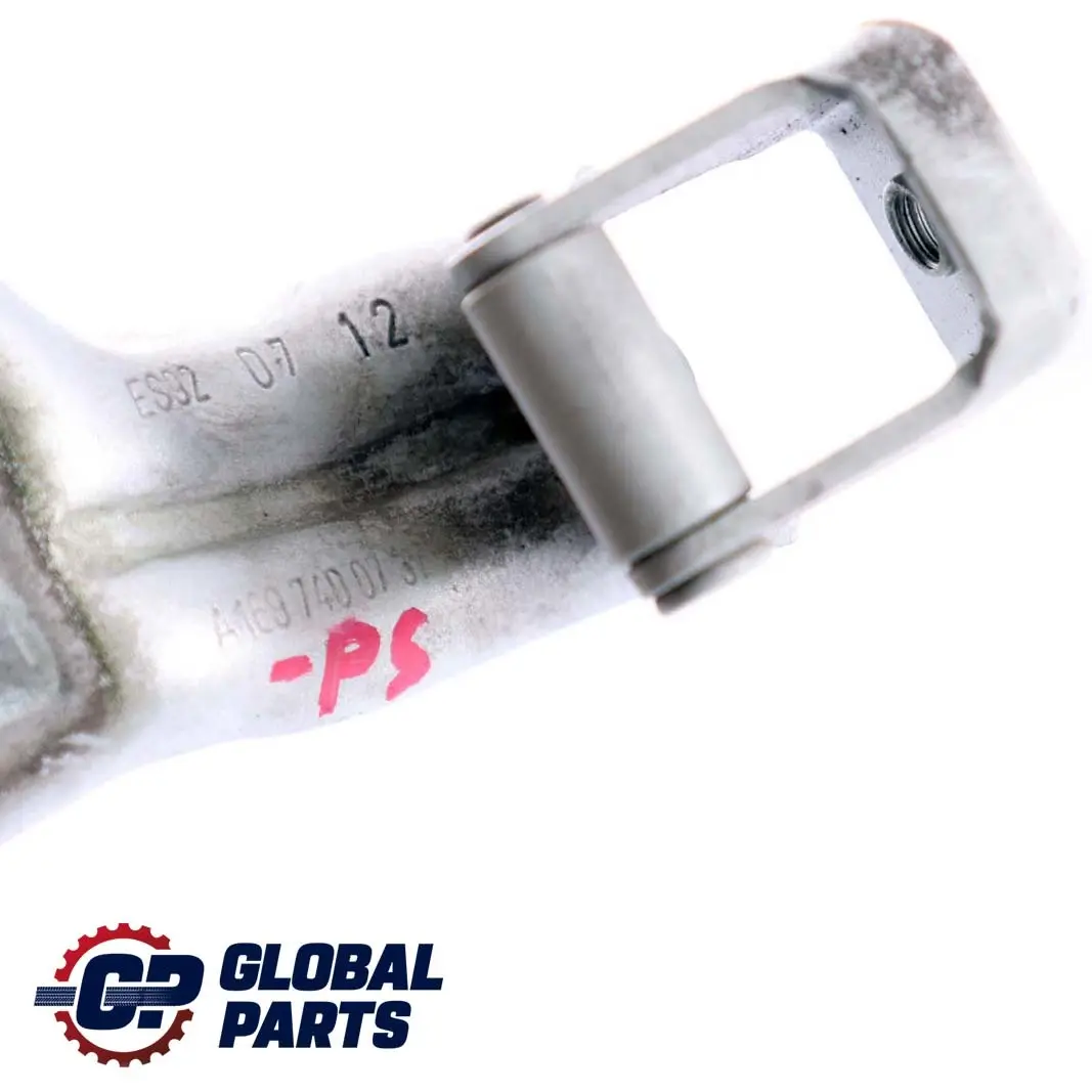 Trunk Tailgate Rear Left Hinge Polar Silver to Mercedes A-Class W169 with Part number A1697400737 Mercedes A-Class W169 Trunk Tailgate Rear Left Hinge Polar Silver - SKU A1697400737-PS - Part number A1697400737