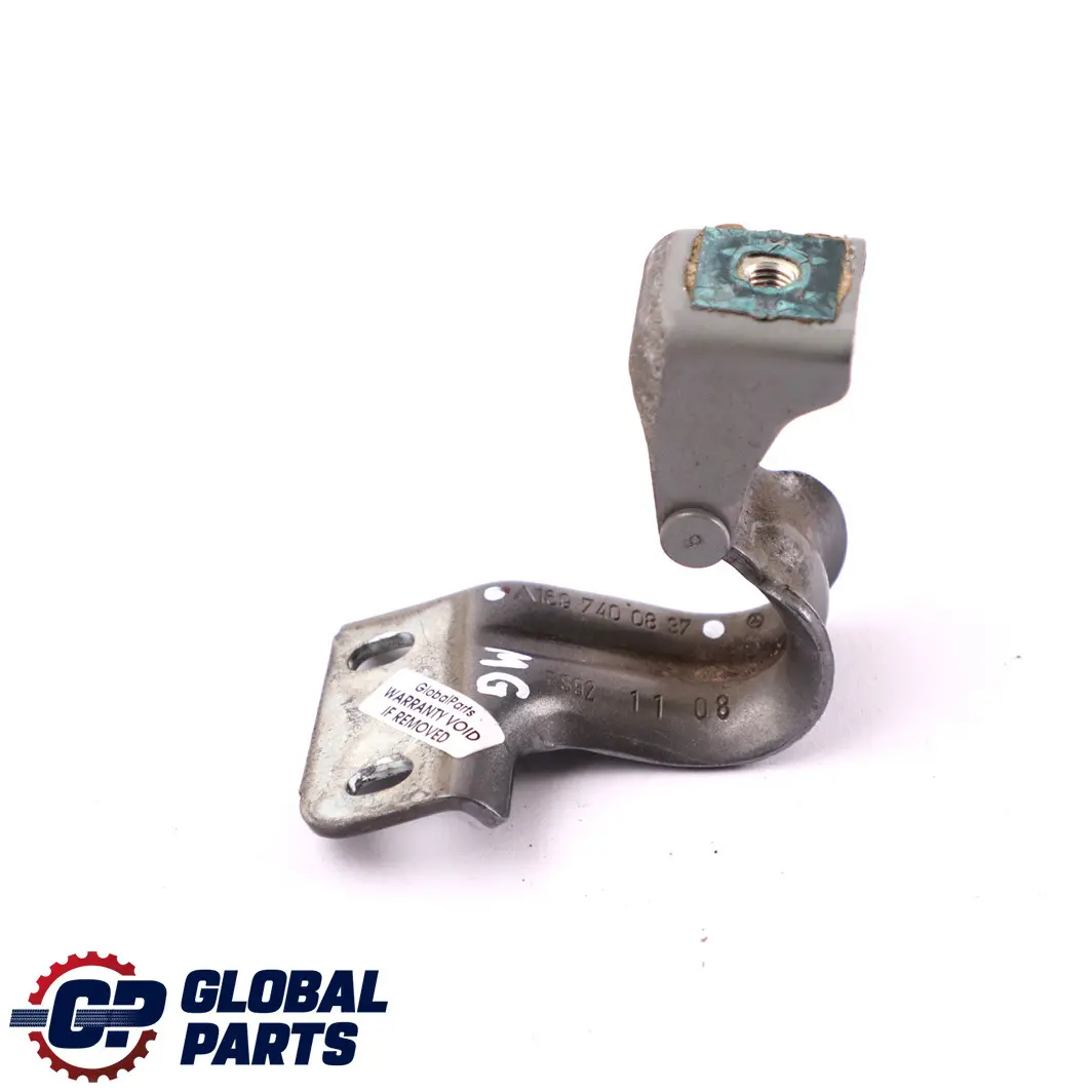 Kofferraum Heckklappe Scharnier hinten rechts Mountain Grau für Mercedes W169 mit Teilenummer A1697400837 Mercedes W169 Kofferraum Heckklappe Scharnier hinten rechts Mountain Grau - SKU A1697400837-MG - Teilenummer A1697400837