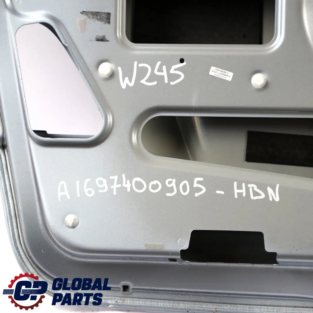 Mercedes-Benz B-Class W245 Touring Boot Trunk Lid Tailgate Horizon Blue - 391 to with Part number A1697400905 Mercedes-Benz B-Class W245 Touring Boot Trunk Lid Tailgate Horizon Blue - 391 - SKU A1697400905-HBL - Part number A1697400905