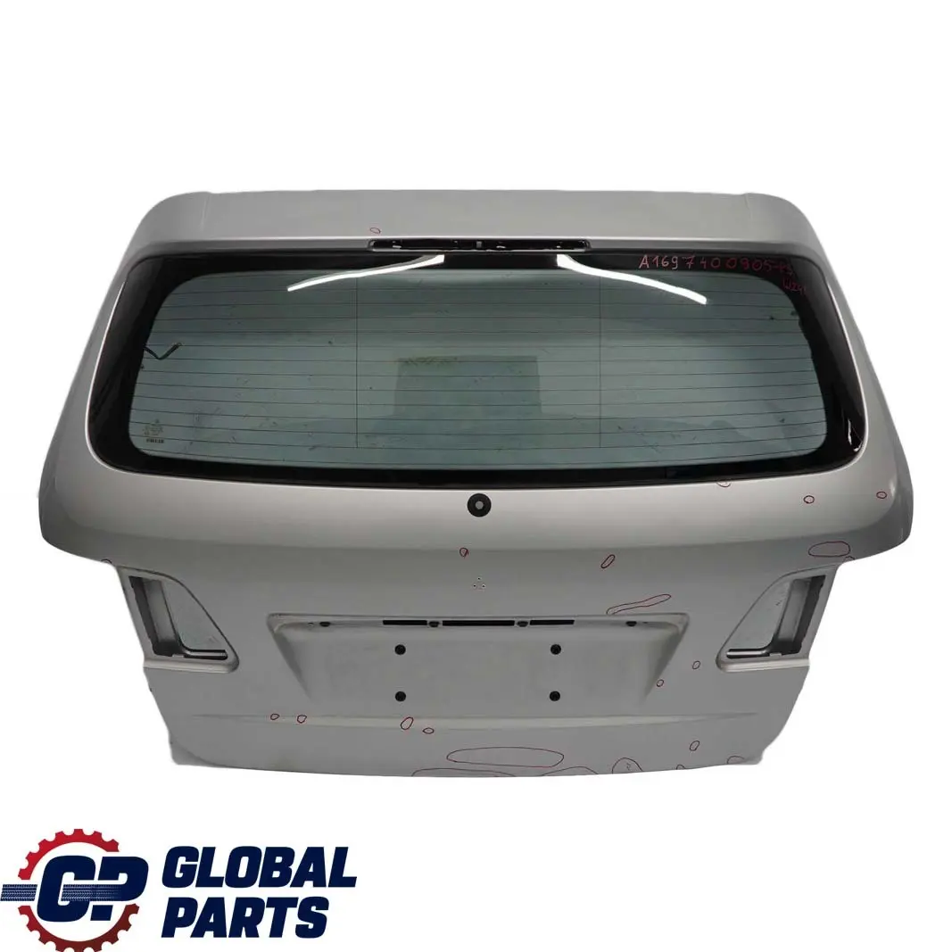 Mercedes-Benz B-Class W245 Touring Boot Trunk Lid Tailgate Polar Silver - 761 to with Part number A1697400905 Mercedes-Benz B-Class W245 Touring Boot Trunk Lid Tailgate Polar Silver - 761 - SKU A1697400905-PS - Part number A1697400905