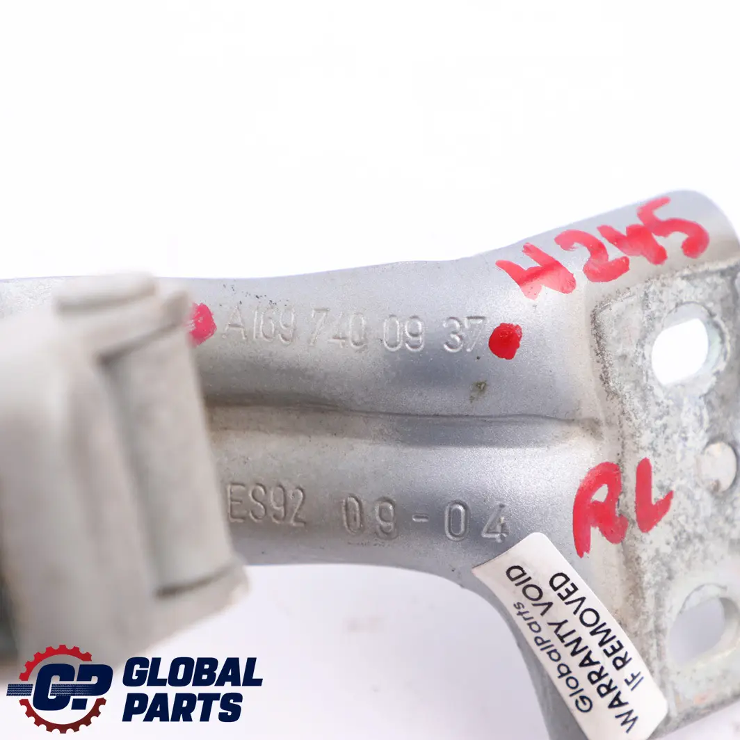 Trunk Tailgate Rear Left Hinge Horizon Blue para Mercedes W245 con número de pieza A1697400937 Mercedes W245 Trunk Tailgate Rear Left Hinge Horizon Blue - SKU A1697400937-HBL - Número de pieza A1697400937