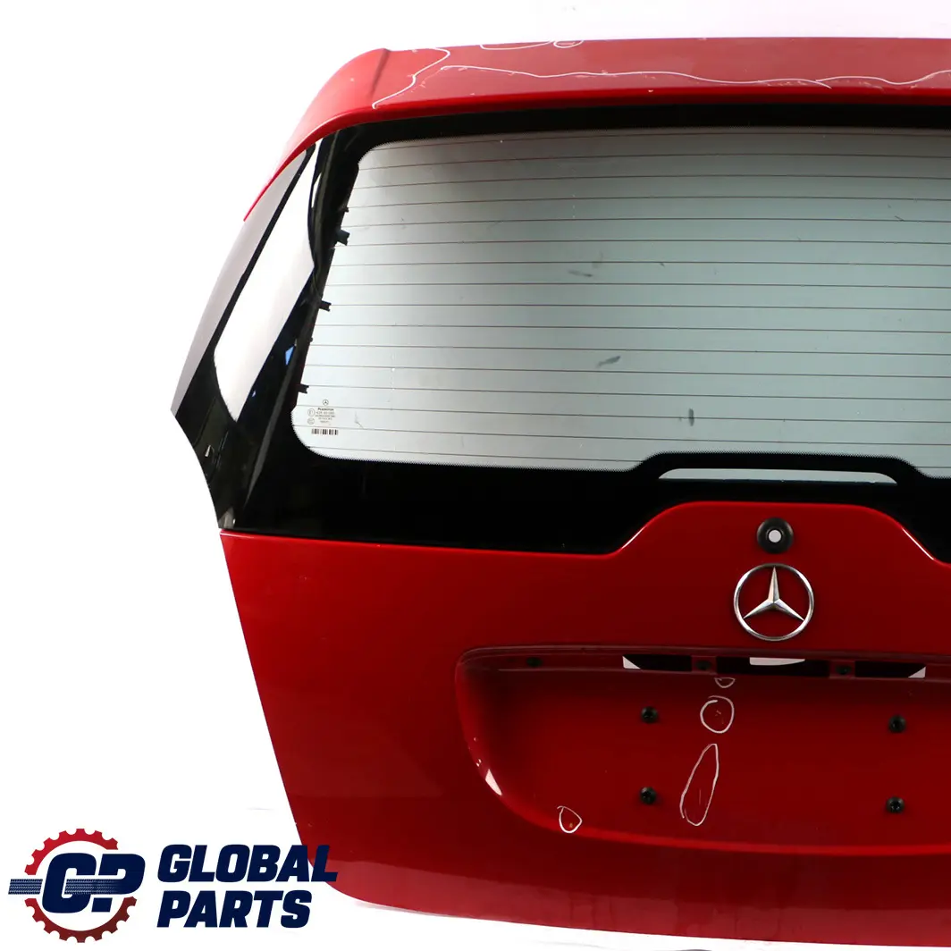 Mercedes-Benz A-Class W169 Boot Trunk Lid Tailgate Jupiter Red - 589 to with Part number A1697401105 Mercedes-Benz A-Class W169 Boot Trunk Lid Tailgate Jupiter Red - 589 - SKU A1697401105-JUR - Part number A1697401105
