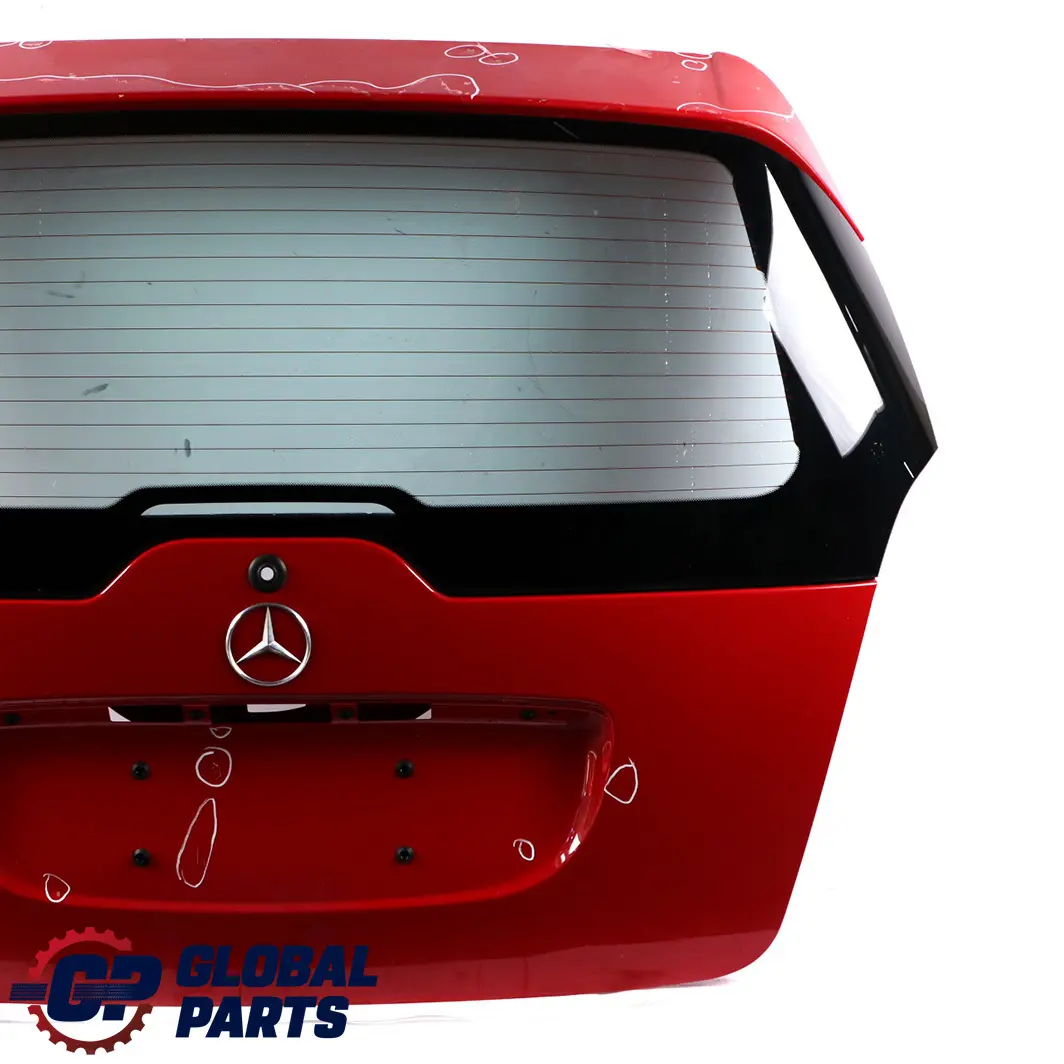 Mercedes-Benz A-Class W169 Boot Trunk Lid Tailgate Jupiter Red - 589 to with Part number A1697401105 Mercedes-Benz A-Class W169 Boot Trunk Lid Tailgate Jupiter Red - 589 - SKU A1697401105-JUR - Part number A1697401105