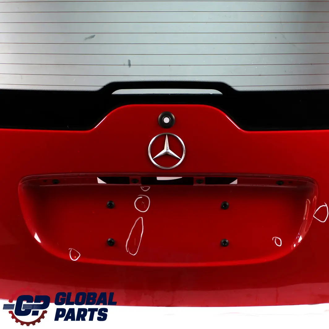  Mercedes-Benz A-Class W169 Boot Trunk Lid Tailgate Jupiter Red - 589 - SKU A1697401105-JUR - Part number A1697401105