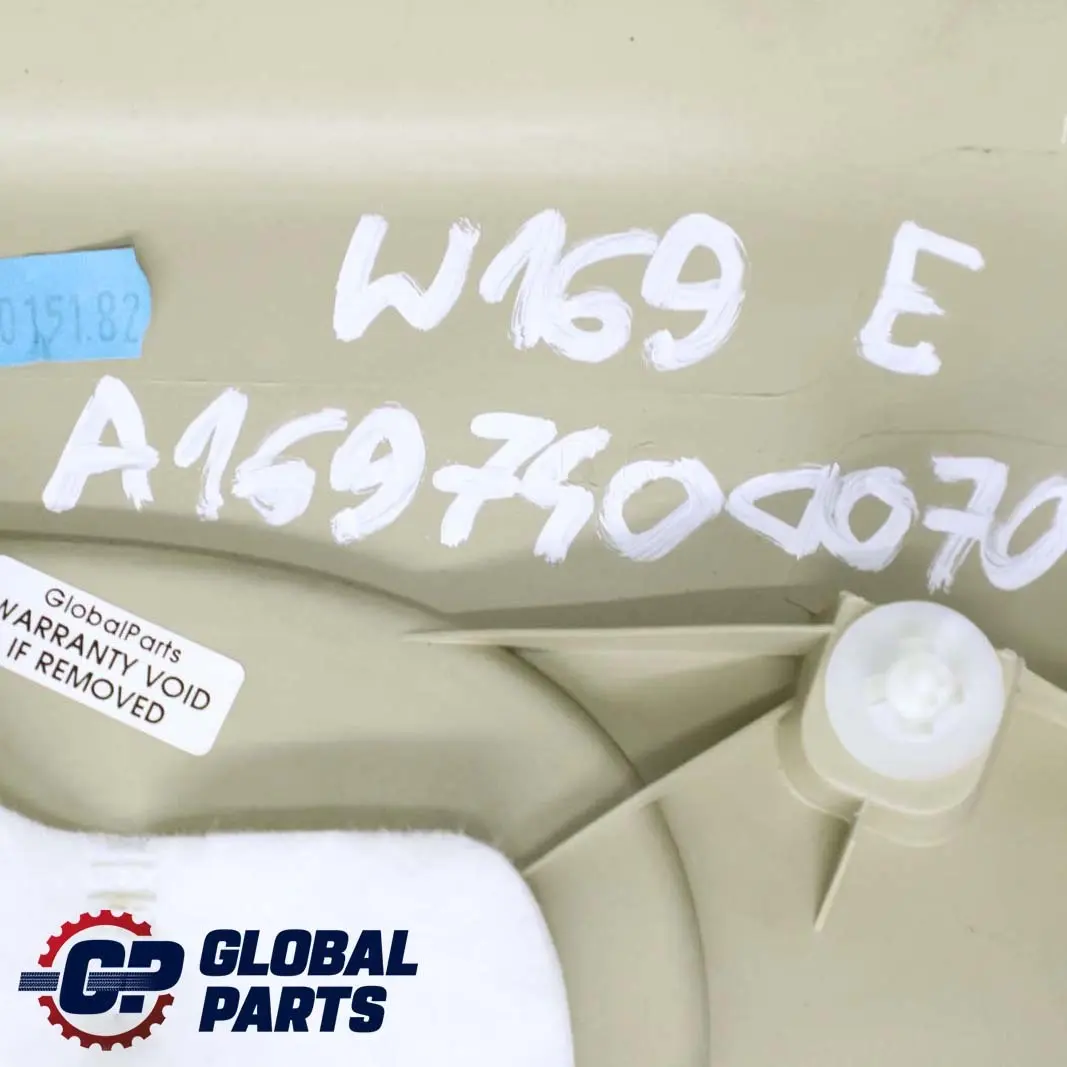 MERCEDES A-klasa W169 Osłona klapy bagażnika beige - SKU A1697470271-1 - Numer Części A1697400070