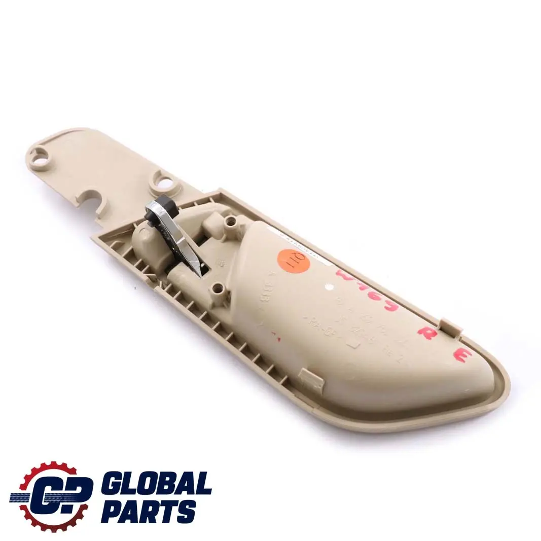  Mercedes-Benz A B Class W169 W245 Front Right O/S Interior Door Handle Beige - SKU A1697601061 - Part number A1697601061