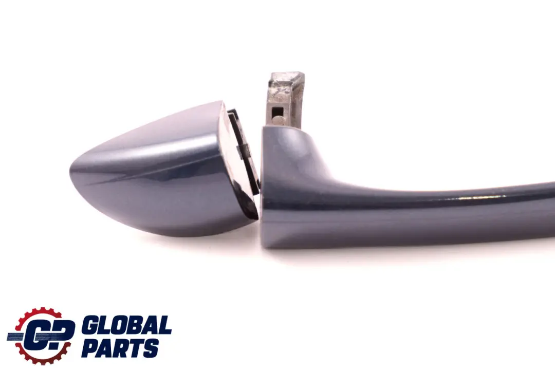 Mercedes-Benz A-Class W169 Handle Rear Right O/S Door Atoll Blue Metallic 375U to with Part number A1697660002 Mercedes-Benz A-Class W169 Handle Rear Right O/S Door Atoll Blue Metallic 375U - SKU A1697660002-AB - Part number A1697660002