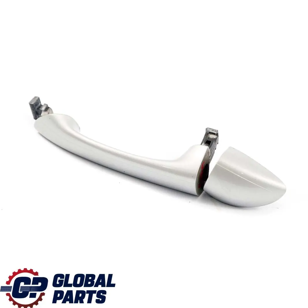 Clase W169 W245 Tirador Puerta Trasera Izquierda Plata Polar 761 para Mercedes con número de pieza A1697660501 Mercedes Clase W169 W245 Tirador Puerta Trasera Izquierda Plata Polar 761 - SKU A1697660501-PS - Número de pieza A1697660501