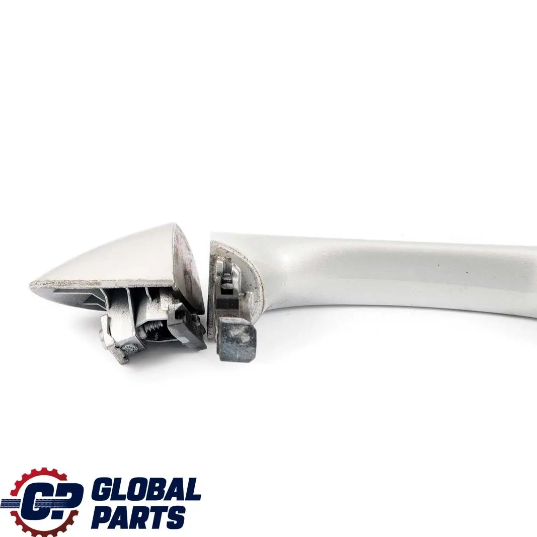 Class W169 W245 Handle Rear Left N/S Door Polar Silver 761 to Mercedes with Part number A1697660501 Mercedes Class W169 W245 Handle Rear Left N/S Door Polar Silver 761 - SKU A1697660501-PS - Part number A1697660501
