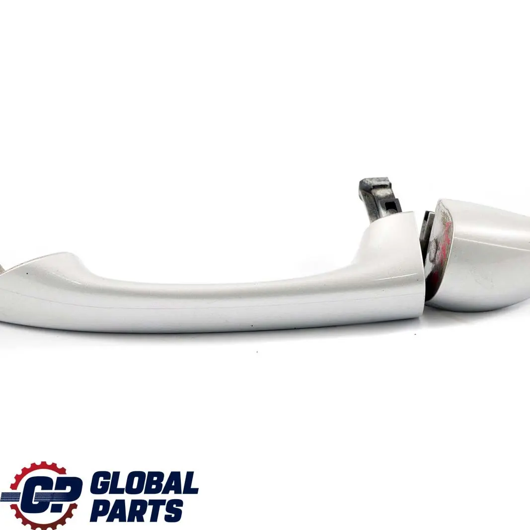 Classe W169 W245 Maniglia Porta posteriore sinistra Argento Polare 761 per Mercedes con numero di parte A1697660501 Mercedes Classe W169 W245 Maniglia Porta posteriore sinistra Argento Polare 761 - SKU A1697660501-PS - Numero di parte A1697660501